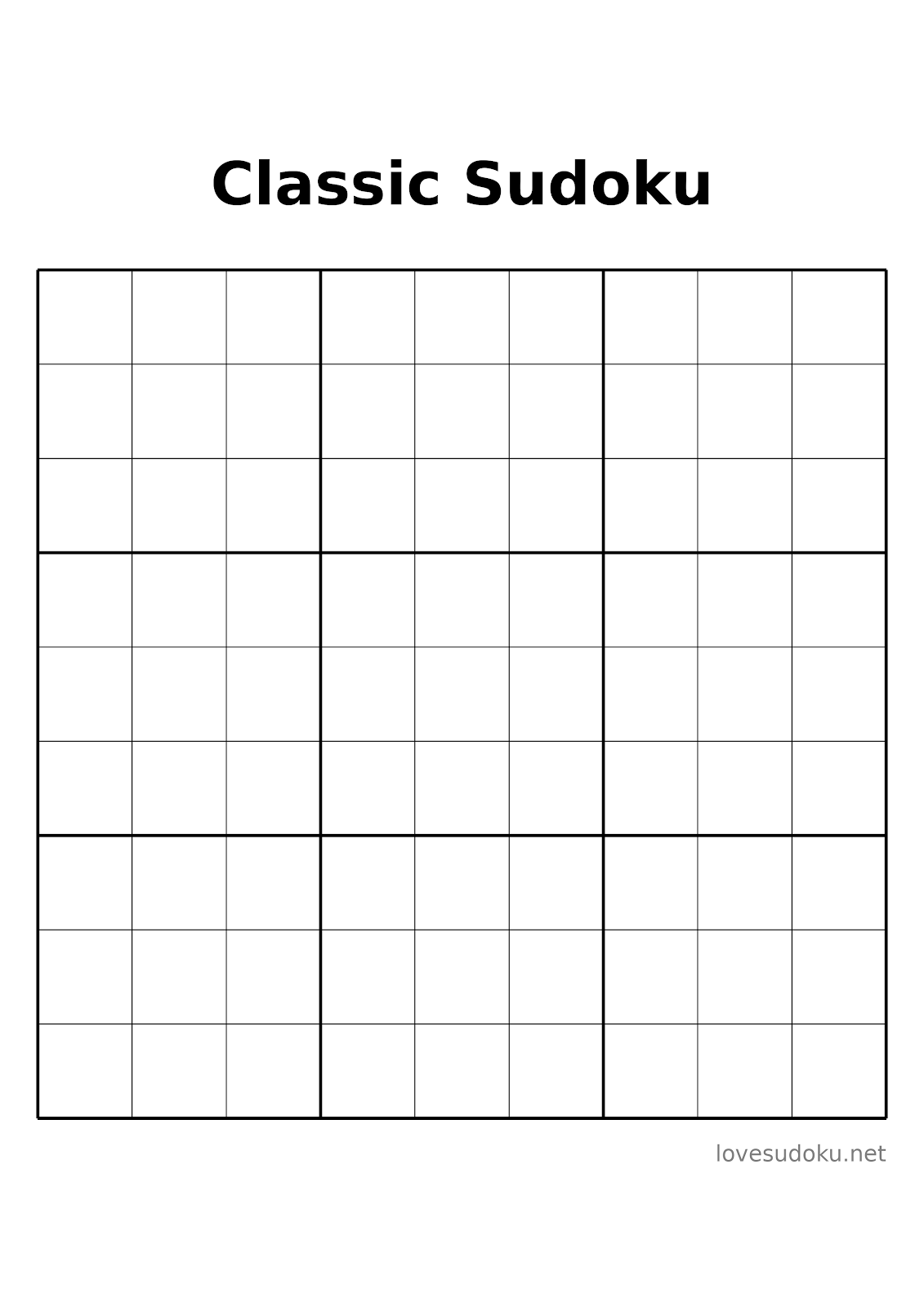 what is the goal of sudoku